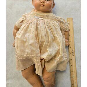 Vintage Abraham Katz Designed 16in Doll Ideal Toy Company With Sleepy Eyes